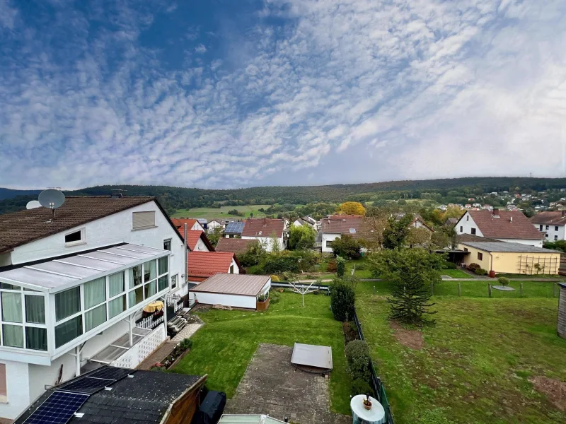 Ausblick Schlafzimmer