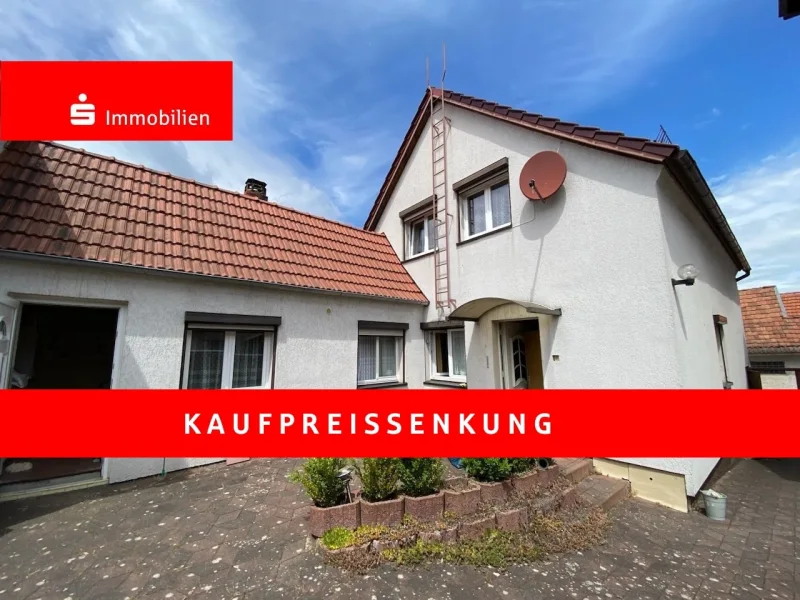 Ansicht Süd-Ost - Haus kaufen in Ohrdruf - ***Anwesen mit vielseitigen Nutzungsmöglichkeiten***