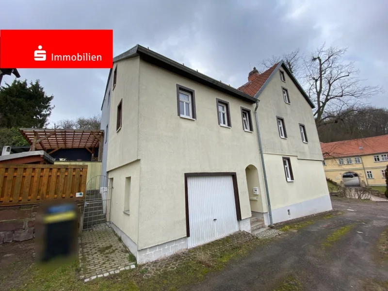 Einfamilienhaus mit Garage - Haus kaufen in Waltershausen - ***Doppelhaushälfte zwischen Schloss und Zentrum***