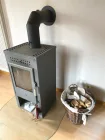 Kamin im Wohnzimmer