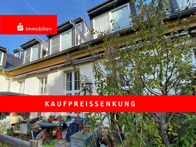 Ansicht Süd mit Terrasse - Wohnung kaufen in Gotha - ***Für Eigennnutzer und Kapitalanleger geeignet***