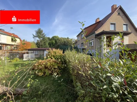 Straßenansicht - Haus kaufen in Waltershausen - ***Auf diesem Grundstück wollen wir leben***