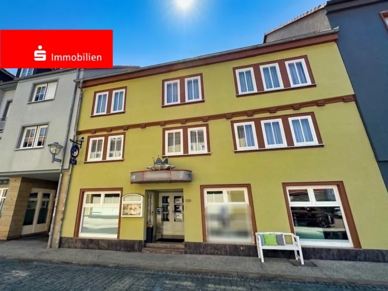 Straßenansicht  - Gastgewerbe/Hotel kaufen in Gotha - ***Starten Sie 2025 Ihr eigenes Business mit einem Pensionsbetrieb***