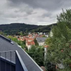 Blick vom Balkon