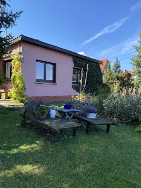 Ferienbungalow mit Relaxbereich