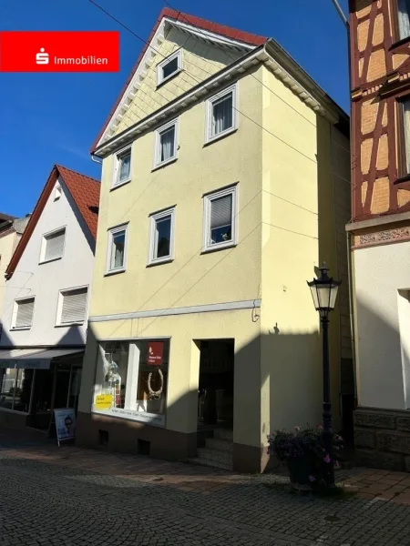 Eingangsseite - Haus kaufen in Homberg - Wohn- und Geschäftshaus im historischen Stadtkern bietet vielseitige Möglichkeiten!