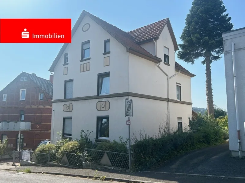 Straßenansicht  - Haus kaufen in Homberg - Vermietetes Mehrfamilienhaus in zentrumsnaher Lage!