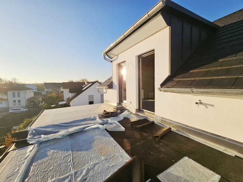 Großzügige Dachterrasse zum Sonne tanken!