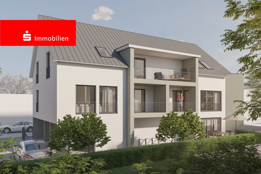 Gartenseite Süd - Wohnung kaufen in Hainburg - Mitten im Leben - Neubauprojekt im verkehrsberuhigten Ortskern