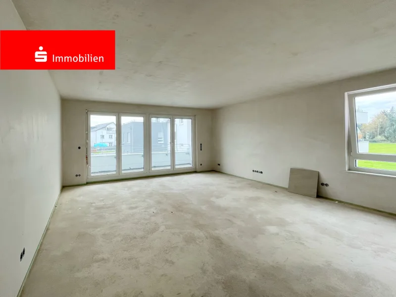 Wohn-Esszimmer - Wohnung kaufen in Hainburg - Moderne 3-Zimmer Wohnung mit großem Balkon