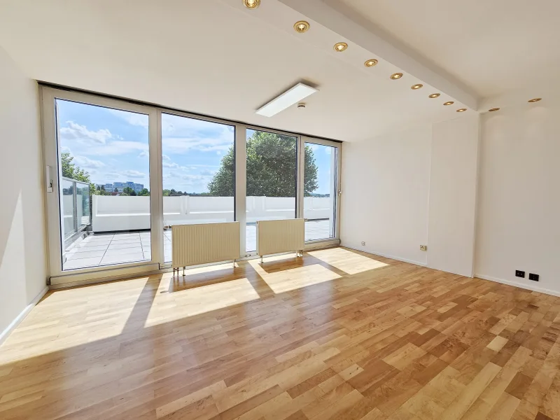 Elternschlafzimmer mit Zugang zur 2. Dachterrasse