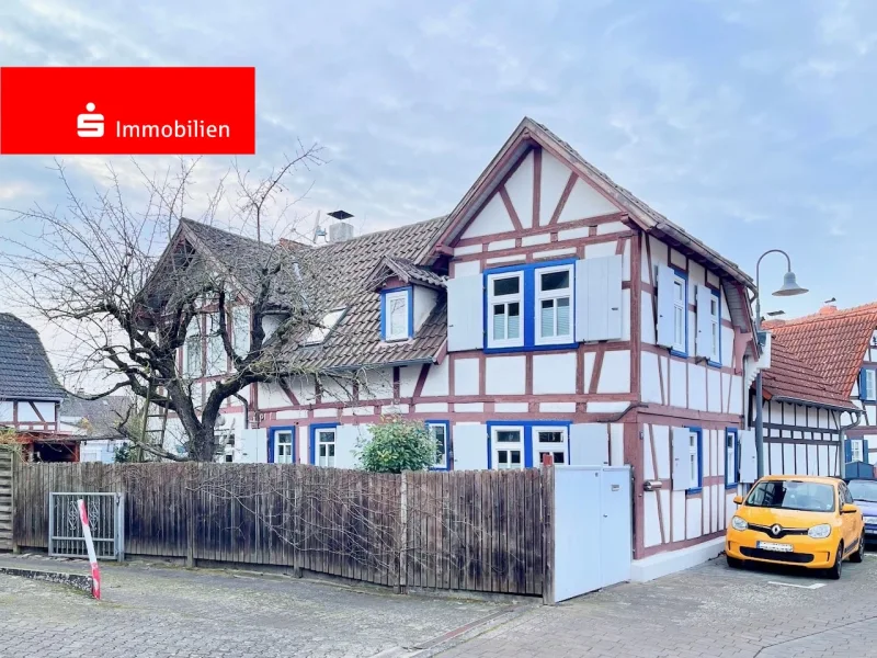 Außenansicht - Haus kaufen in Erlensee - Charmantes Einfamilienhaus mit idyllischem Garten in Erlensee