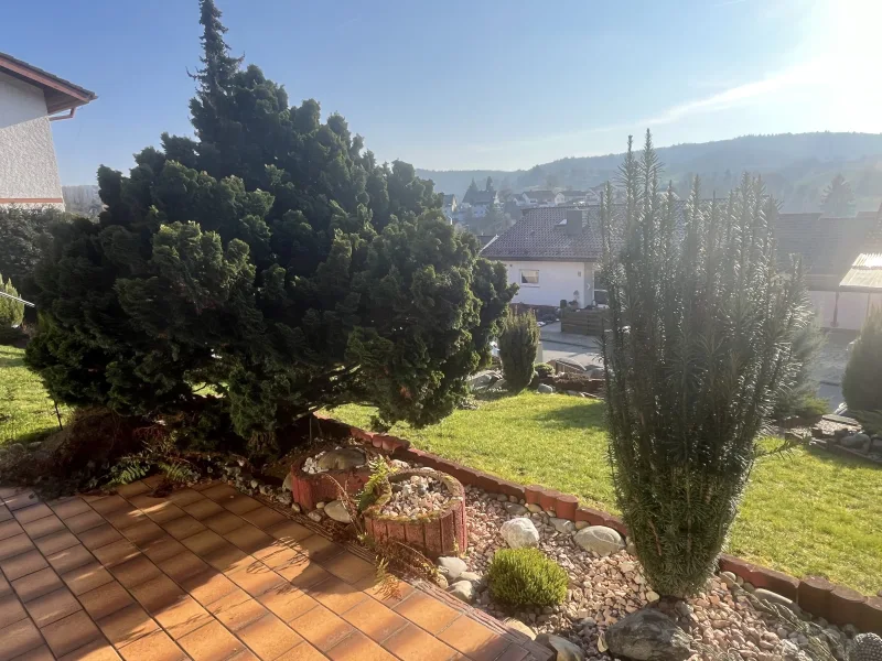 Terrasse vor der Einliegerwohnung