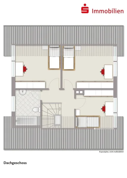 Exposeplan Obergeschoss