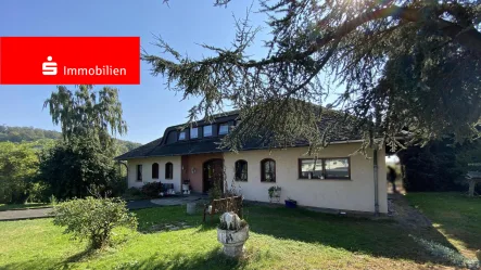 Außenansicht - Haus kaufen in Weilburg - Ideal für den selbstständigen Naturfreund - wohnen & arbeiten in Weilburg ++ Hasselbach ++