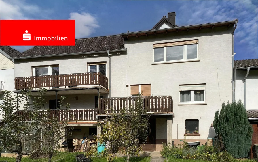 Außenansicht - Haus kaufen in Weilburg - Ein Haus direkt an der Lahn - im beliebten Weilburg ++ Odersbach ++ 