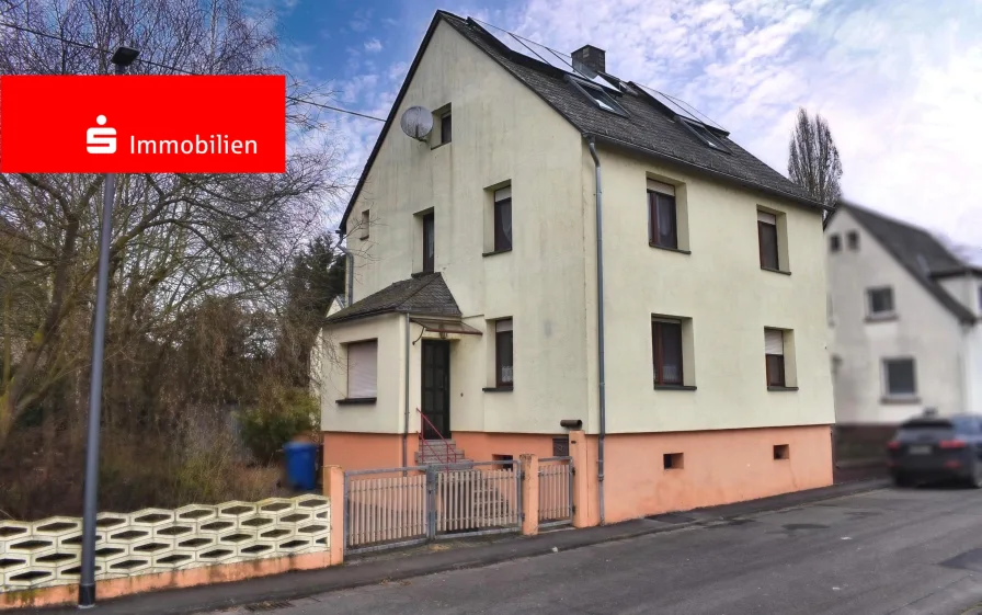 Außenansicht - Haus kaufen in Beselich - Adrettes Einfamilienhaus in Beselich ++ Obertiefenbach ++