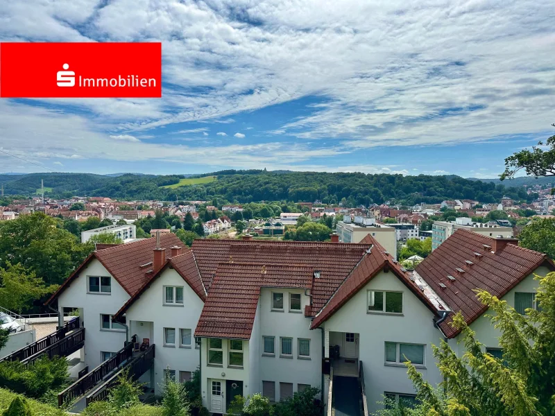 Aussicht nach Westen - Wohnung kaufen in Eisenach - Lage, Lage, Lage - Wohnen über den Dächern der Wartburgstadt!