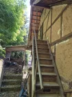 Treppe zur Werkstatt