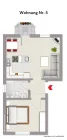 Grundriss Wohnung 5