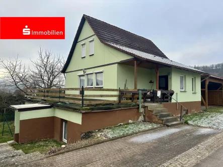 Titelbild - Haus kaufen in Vacha - Im Angebotsverfahren: Einfamilienhaus in ruhiger, naturnaher Lage 