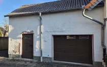 Garage mit Werkstatt