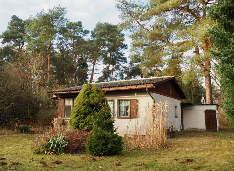 Bungalow - Grundstück kaufen in Dahlwitz-Hoppegarten - Ein Ort - Ihr HaustraumBaugrundstück im idyllischen Waldesruh