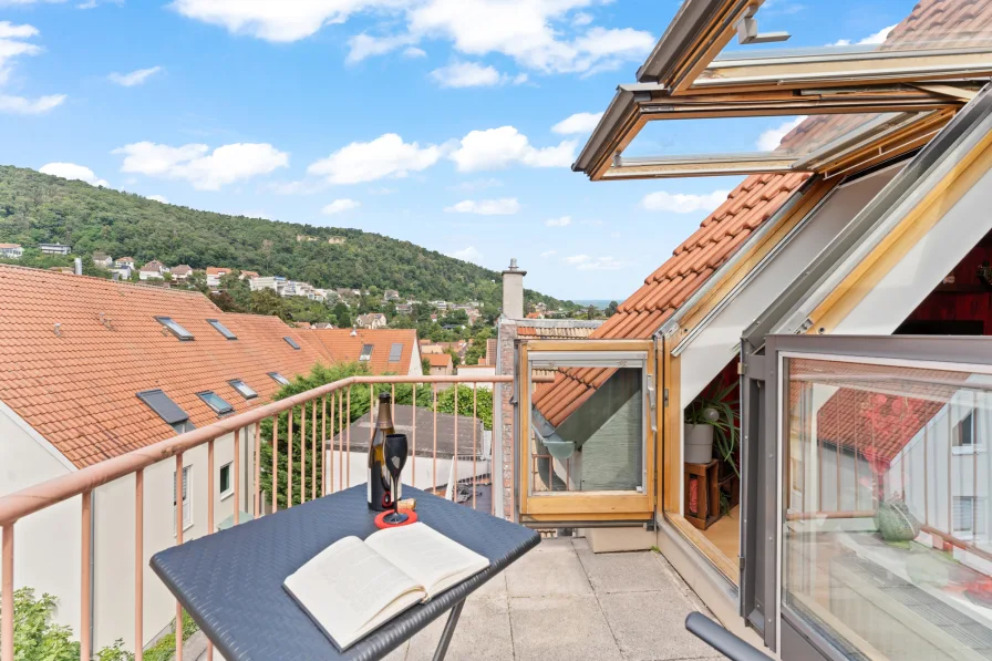 Balkon mit Ausblick