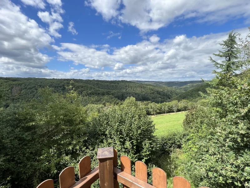 Ausblick von der Terrasse