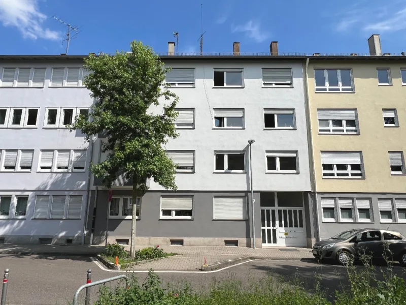 Straßenansicht - Haus kaufen in Bruchsal - Vermietetes 7-Familienhaus in zentraler Lage von Bruchsal