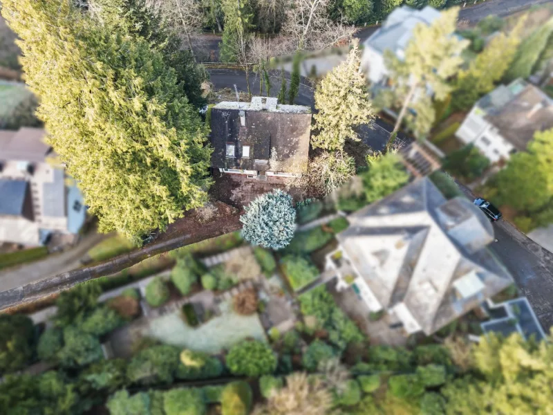 Luftbild - Haus kaufen in Baden-Baden - Bauen Sie Ihr Traumhaus in TOP-LAGE von Baden-Baden