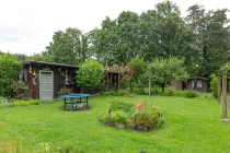 Idyllischer Garten