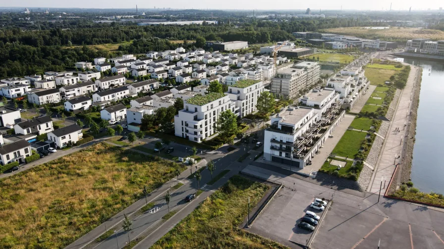 Neubausiedlung am Hafen - Wohnung kaufen in Gelsenkirchen - Wohnen an der Marina B-W2