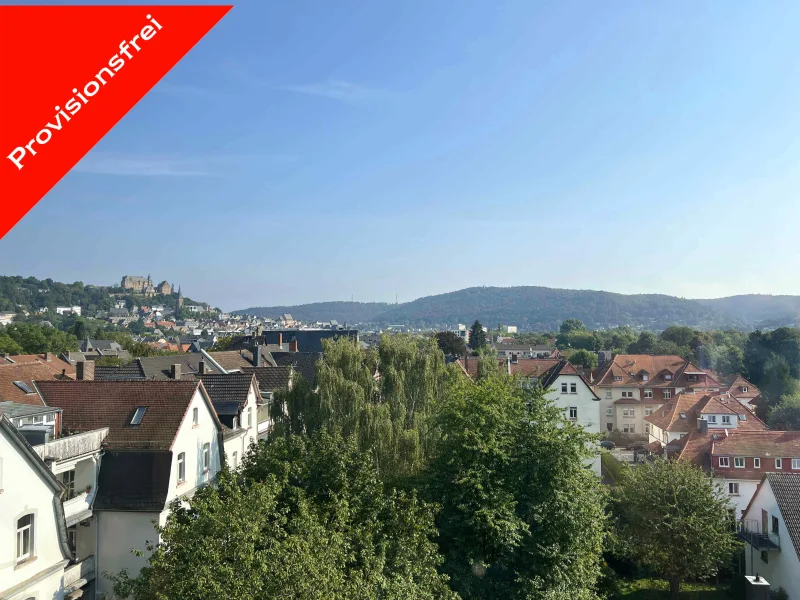 Fantastischer Weitblick zum Marburger Schloss - Wohnung kaufen in Marburg - attraktive Eigentumswohnung im Marburger-Südviertel