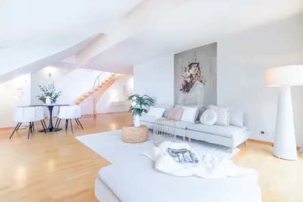  - Wohnung kaufen in Marburg - Exklusives Wohnen in Marburg – Stilvolle 128 m² Maisonette-Wohnung mit hochwertiger Ausstattung