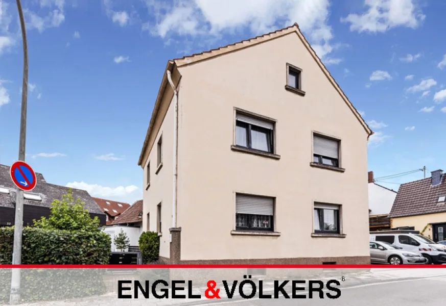  - Haus kaufen in Ludwigshafen - Solides Einfamilienhaus mit vielen Möglichkeiten!