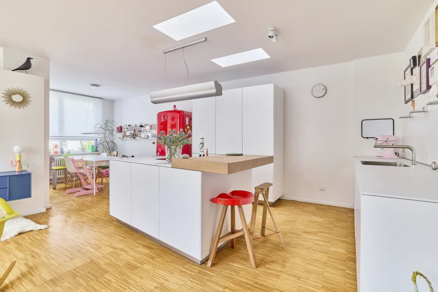 Küche - Wohnung kaufen in Ludwigshafen am Rhein - Exklusive Maisonette-Wohnung in beliebtem Stadtteil Süd!