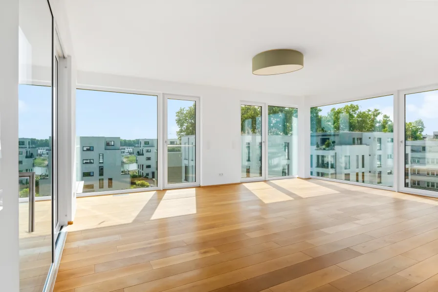  - Wohnung kaufen in Ludwigshafen - RESERVIERT: Exklusives Penthouse mit Panoramablick in Bestlage!