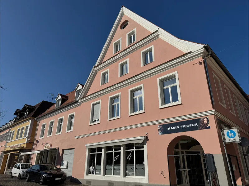 Außenansicht - Wohnung mieten in Speyer - Großzügige 3,5-Zimmer-Maisonettewohnung direkt am Königsplatz!!