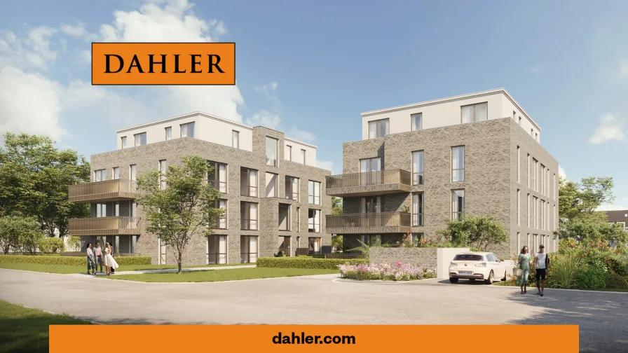 Titelbild - Wohnung kaufen in Mönchengladbach - Gartenwohnung mit modernster Haustechnik und geringen Energiekosten durch die Wärmepumpe