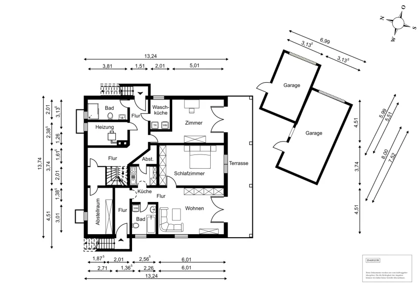 Grundriss Untergeschoss