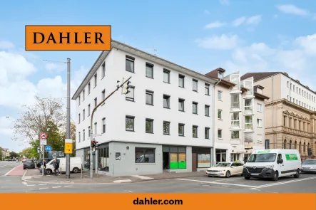 Außenansicht - Wohnung kaufen in Darmstadt - Urbanes Wohnen: Zentrale 2-Zimmer-Wohnung in Darmstadt