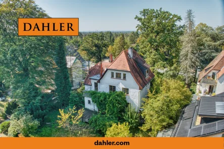 Titelbild - Haus kaufen in Darmstadt - Villa mit Charakter in exklusiver Lage von Eberstadt – Wecken Sie das Potenzial