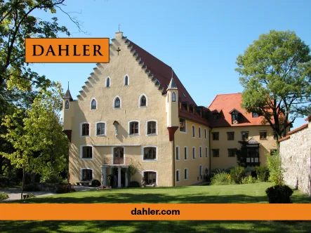 Ansicht Südost - Gastgewerbe/Hotel kaufen in Hopferau - Schloss zu Hopferau - Historisches First Class Hotel im Herzen des Allgäus