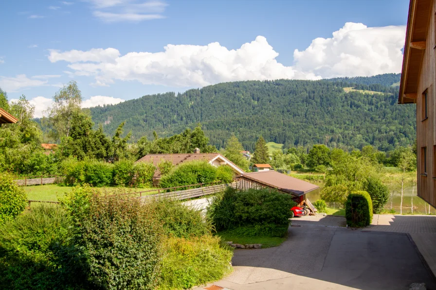 Ausblick Küchenfenter