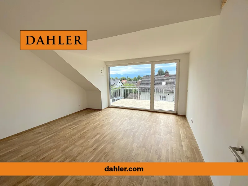 Wohnraum - Wohnung kaufen in Lindau (Bodensee) - Neuwertige Balkonwohnung mit Alpensicht in guter Lage von Lindau