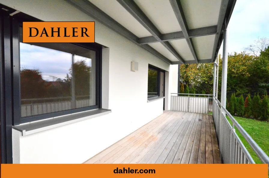 Balkon - Wohnung kaufen in Lindau (Bodensee) - Neuwertige 3-Zimmer-Wohnung mit Alpensicht in guter Lage von Lindau