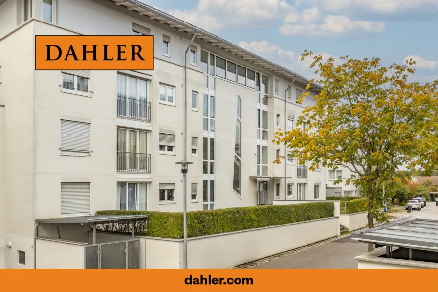 Aussenansicht - Wohnung kaufen in Rutesheim - Moderne 3-Zimmer-Wohnung mit Gartennutzung und TG in ruhiger Lage von Rutesheim