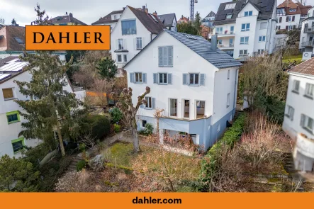 Traumhaus in S-West - Haus kaufen in Stuttgart-West - Stilvolle Fachwerkvilla mit traumhafter Aussicht und moderner Ausstattung in Bestlage von Stuttgart