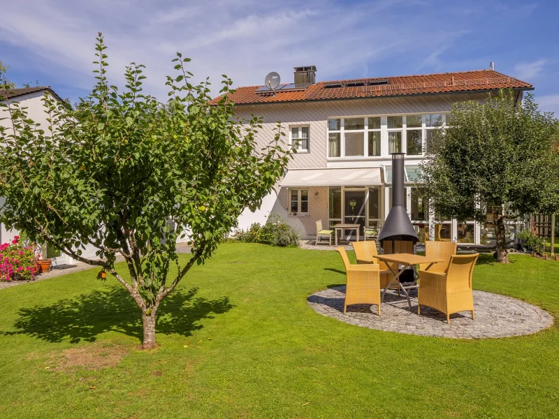 Das geschmackvolle Einfamilienhaus mit großem Garten - Haus kaufen in Burghausen - Beste Wohnlage -  kernsaniertes Einfamilienhaus mit Einliegerwohnung über der Salzach in Burghausen